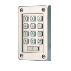 Metalltastatur - Vandalen-resistente Code Tastatur compact mit