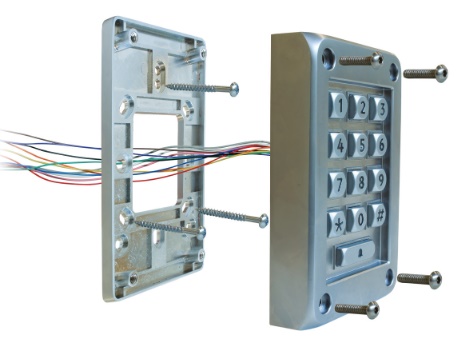 Metalltastatur | PIN-Code Tastatur Vandalen-resistent für Net2