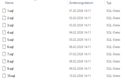 TiMaS - Tägliche Backups